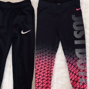 Nike Girls athletic pants size 4T